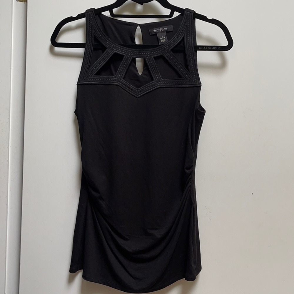White House Black Market black sleeveless top